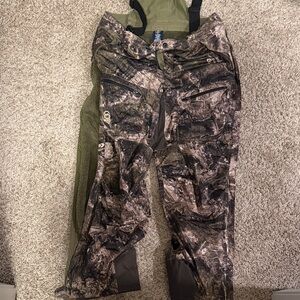 Magellan Outdoors Pro Men’s Convertible Green and Camouflage Hunting Pants
